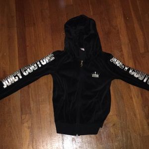 Black Juicy Couture zip up